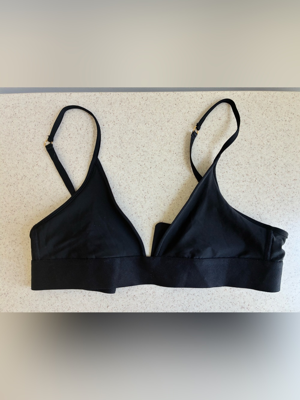PEPPER Black Wireless Triangle Bralette - Women Intimates